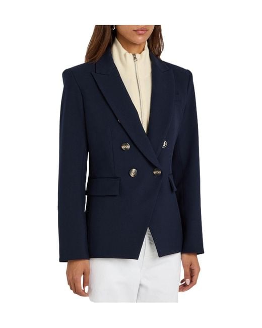 Veronica Beard White Cashmere-Blend Jacket Insert