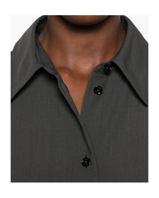 Totême  Black Totême Long Sleeved Shirt