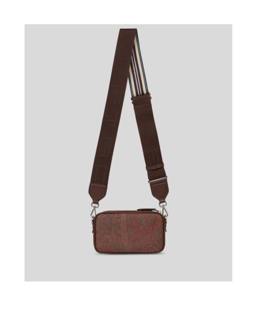 Etro White Mini Camera Case for men