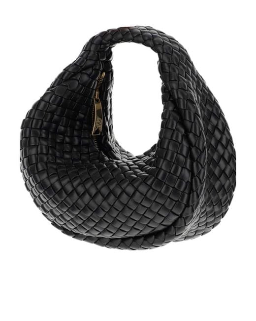 Bottega Veneta Black Logo Handbag