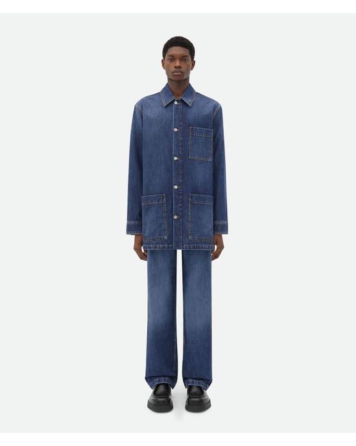 Bottega Veneta Blue Denim Jacket for men