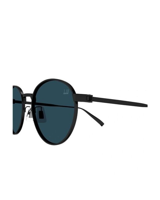 Dunhill Blue Round-Frame Sunglasses for men