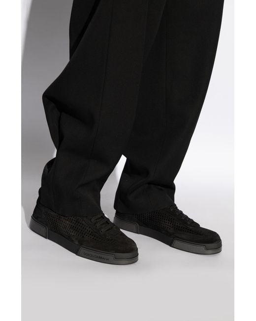 Dolce & Gabbana Black Portofino Yacht Shoes for men