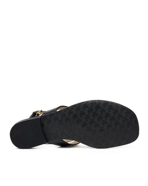Ralph Lauren Brown Everley Sandals