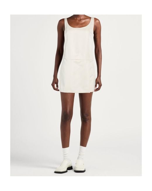 MAX&Co. Natural Wrap Dress