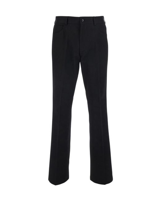 Amiri Black Slim High-Rise Pants for men