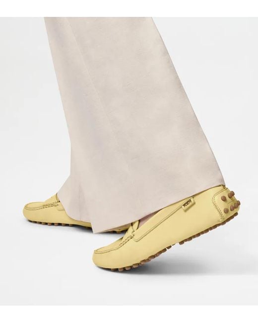 Tod's Natural Gommino Driving Shoes