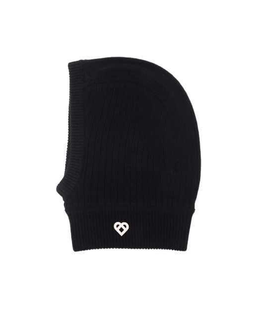 Casablanca Blue Logo-Embroidered Balaclava for men