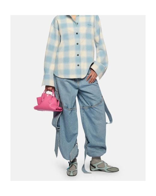 The Attico Blue Sky Long Pant