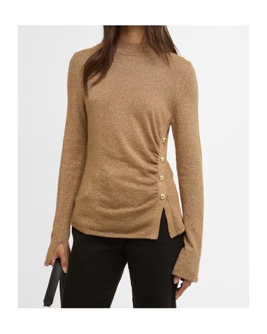 Barbour Brown Monique Knitted Jumper