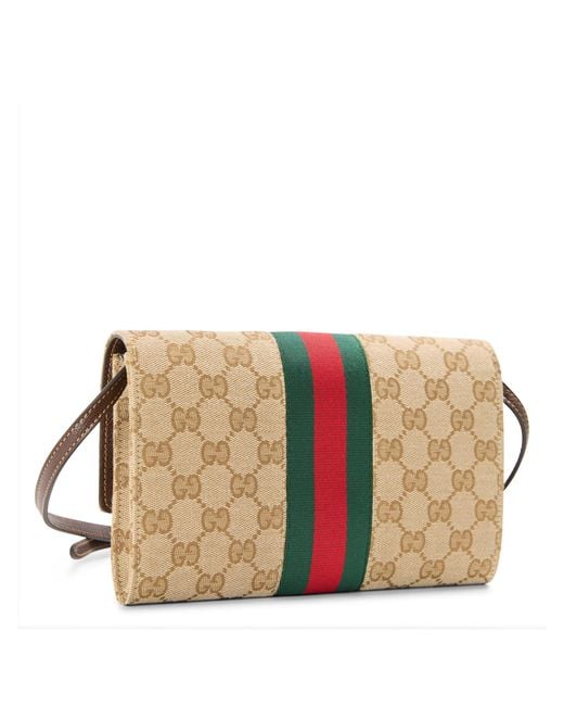 Gucci Natural Printed Shoulder Bag