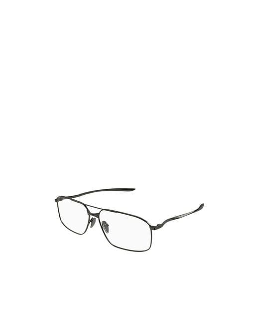 Balenciaga Metallic Eyewear Pilot Frame Glasses for men