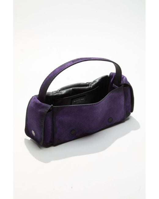 Acne Blue Multipocket Shoulder Bag