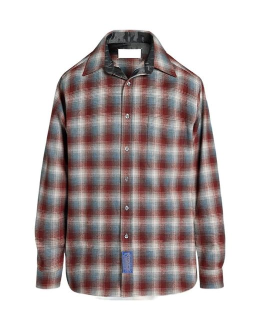 Maison Margiela Multicolor Pendleton Checked Shirt for men