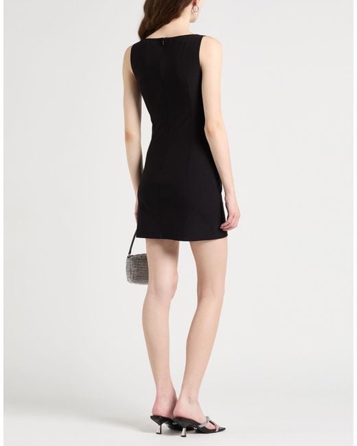 Dolce & Gabbana Black Mini Dress Viscose, Polyamide, Elastane