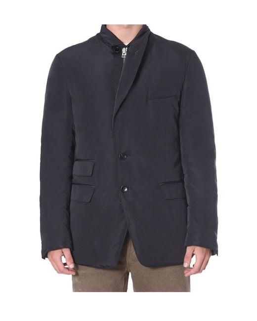 Tom Ford Blue Long-Sleeved Casual Jacket for men