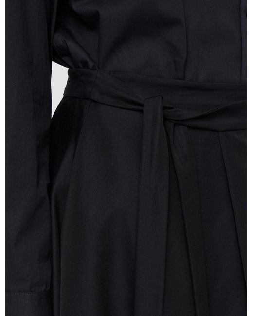 Joseph Black Alix Cotton Skirt