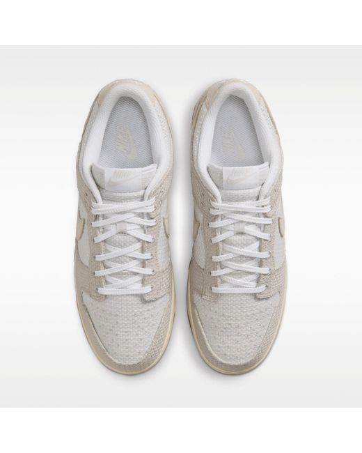 Nike White Dunk Low Trainers for men