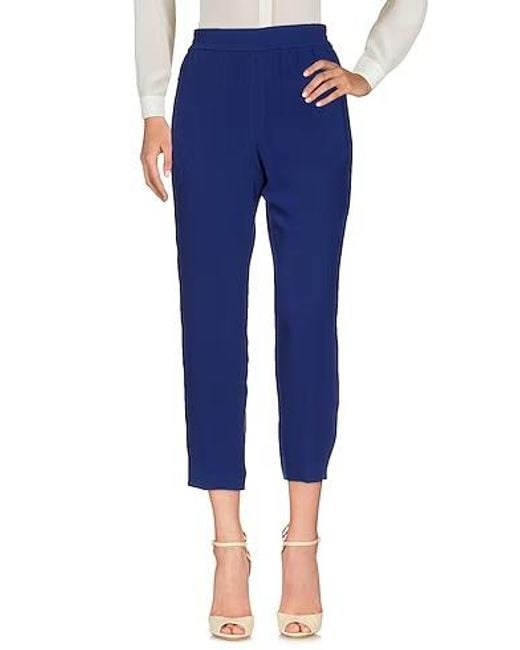 Tory Burch Blue Casual Versatile Pants