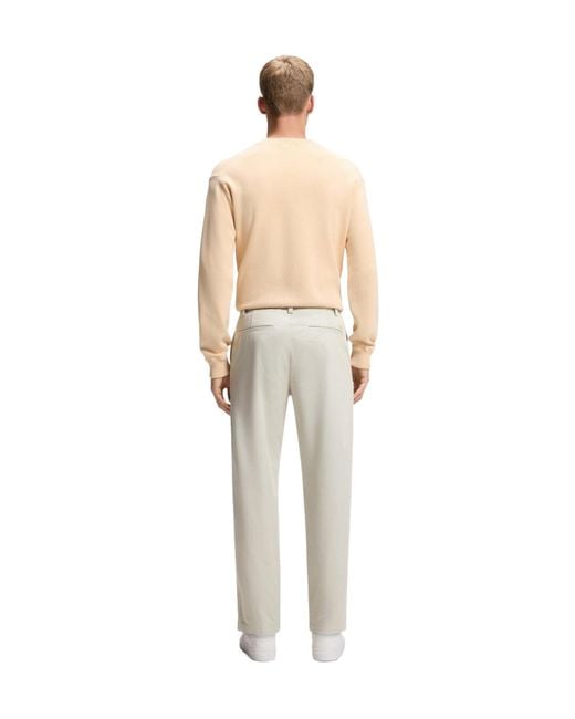 Boss Gray Solid Color Casual Long Pants for men