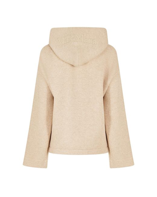 Max Mara Natural Pull Over Hoodie