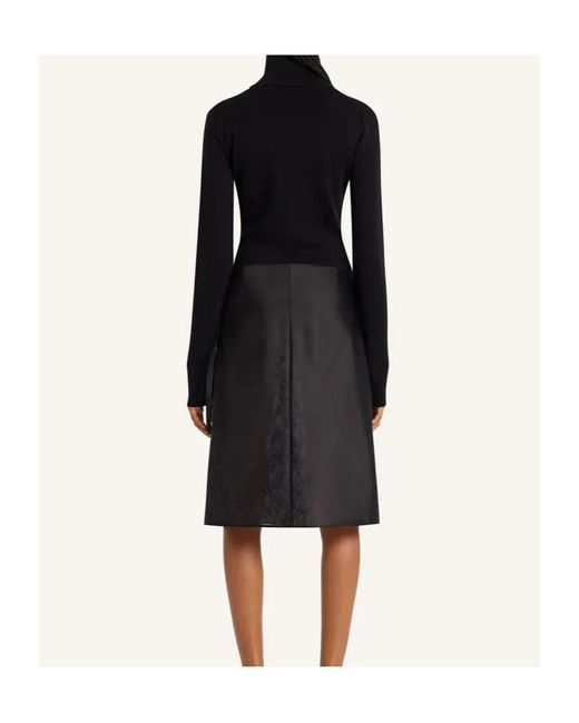 Courreges Black Wool Knitted Top
