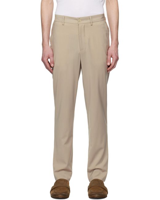 Barena Natural Half-Elastic Waist Casual Pants for men