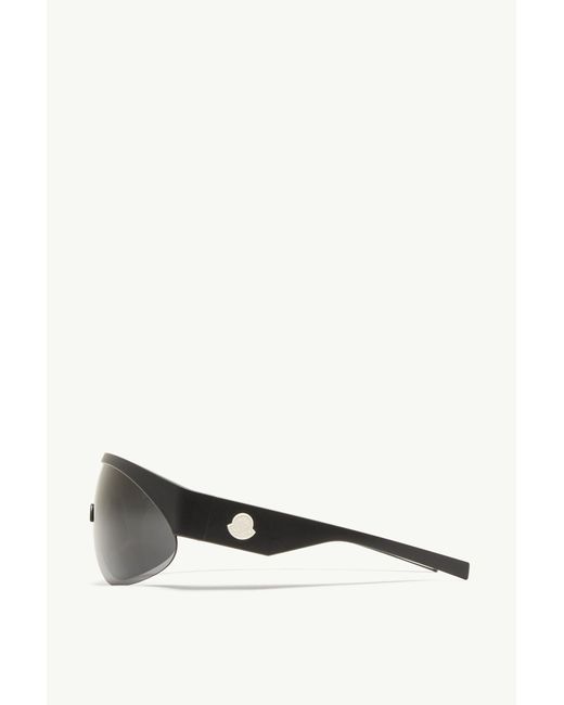Moncler Gray Myrr Oval Sunglasses for men