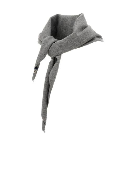 Extreme Cashmere Gray Triangle Headscarf