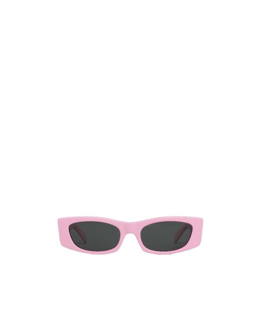 Céline White Graphic S258 Sunglasses