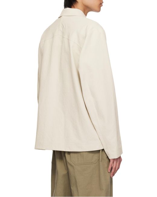 Arc'teryx White Mionn Softshell Overshirt for men