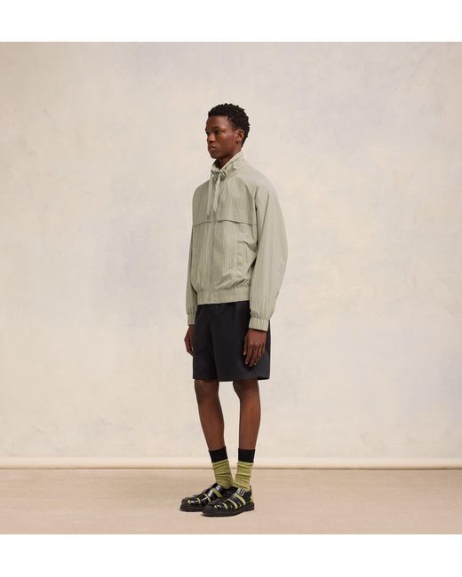 AMI Natural Zip-Up Lightweight Jacket for men