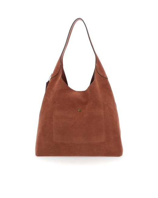 COACH Brown Brooklyn 39 Shoulder Bag