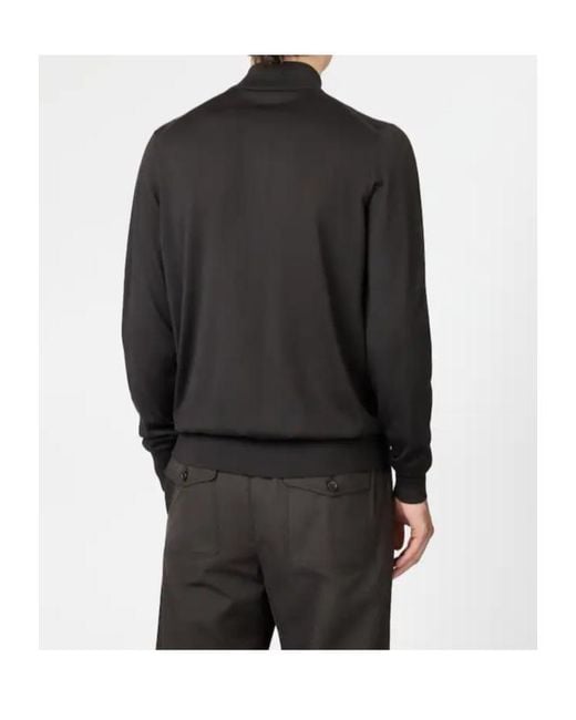 Tod's Black Long-Sleeved Sweater for men