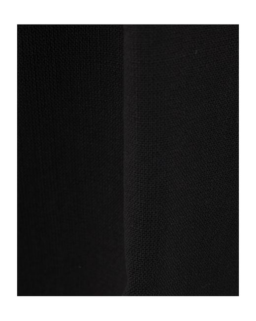 Quira Black Asymmetrical Skirt