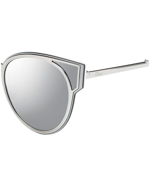 Dior White Logo Sunglasses