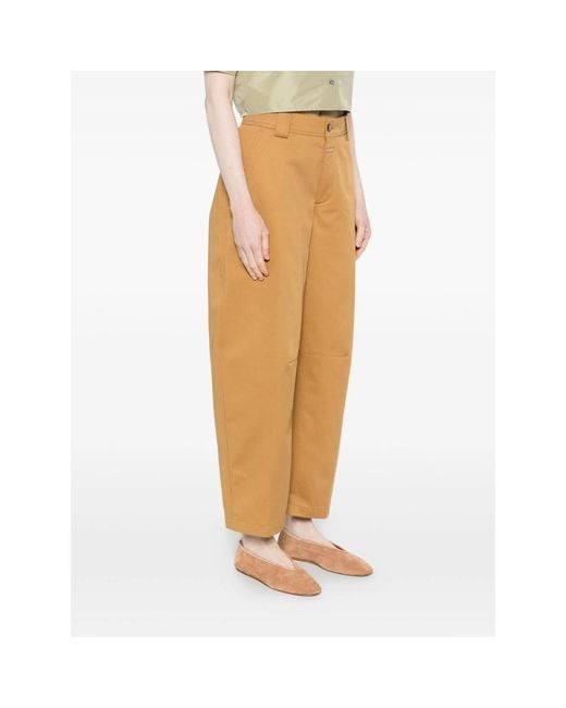 Closed Multicolor Romi Diagonal-Pockets Trousers