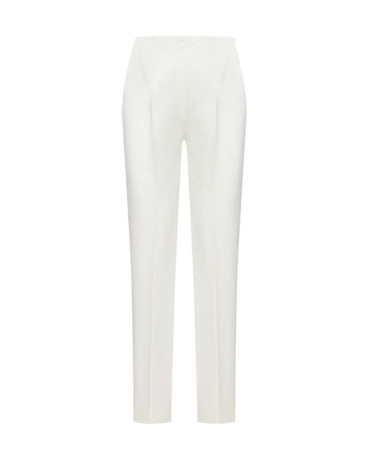 Sportmax White Pants & Shorts