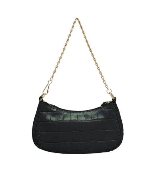 Balenciaga White Borsa Le Cagole Mini Con Catena Con Lavorazione Coccodrillo Da Donna