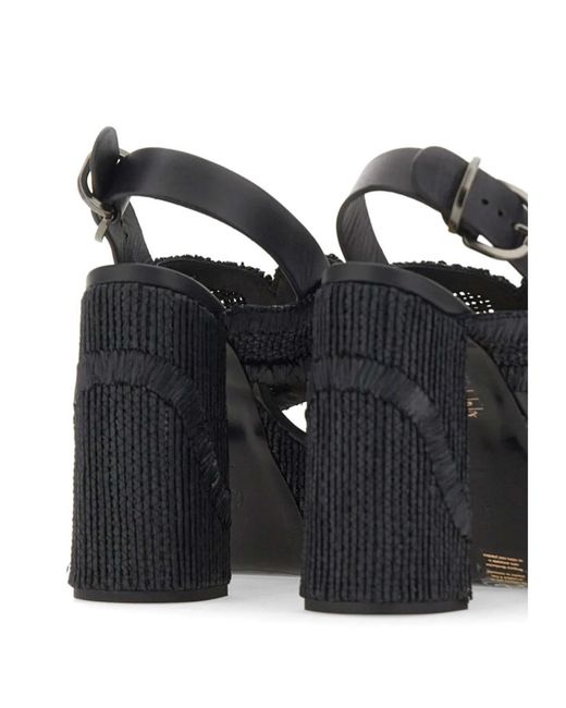 Castaner Blue Castañer Francina Platform Heeled Sandals