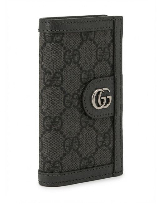 Gucci Black Ophidia Monogram Cardholder for men