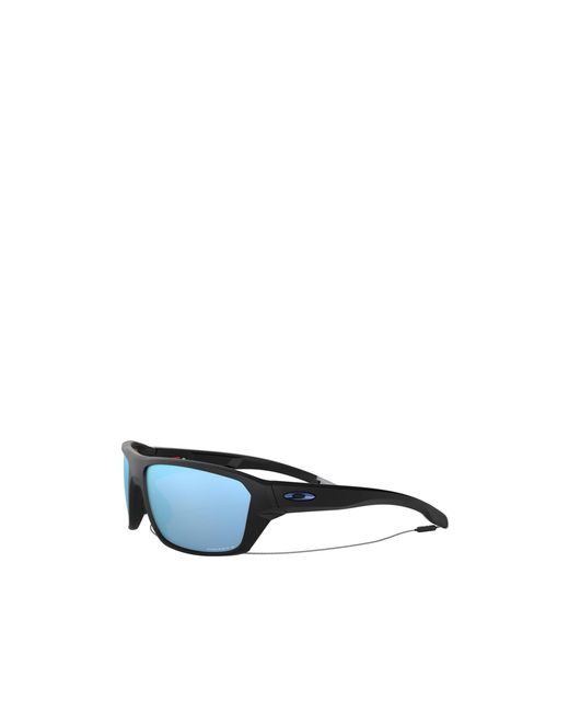 Oakley Blue Geometric Frame Sunglasses for men