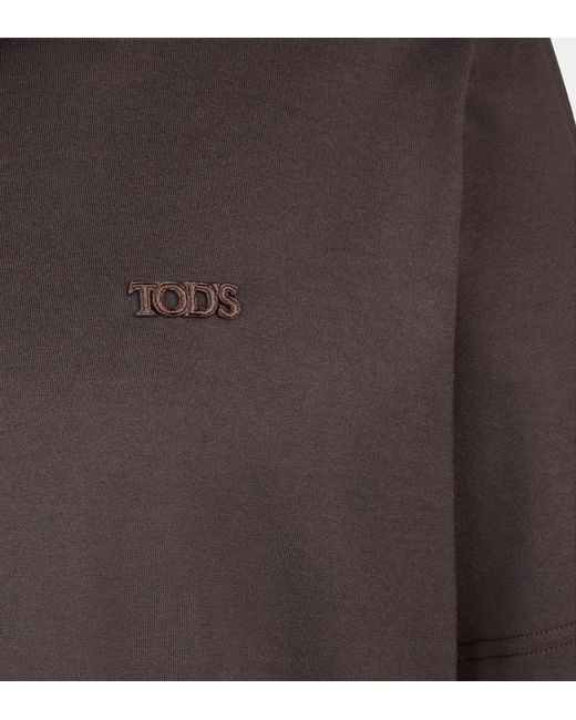 Tod's Black Crew Neck T-Shirt