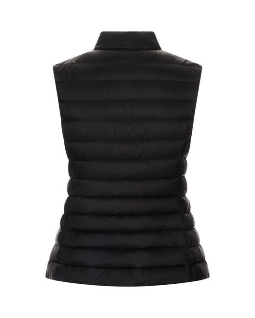 Moncler Black Igens Zip-Up Padded Gilet