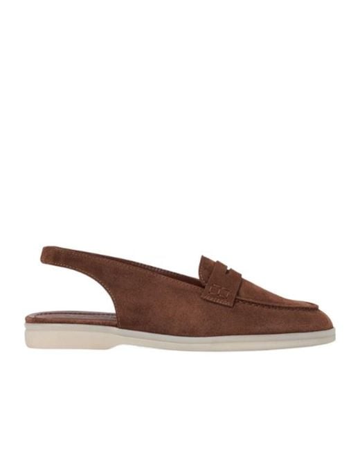 Scarosso Brown Leila Loafers