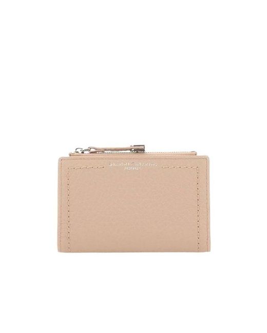 Gianni Chiarini Natural Bubble Compact Wallet