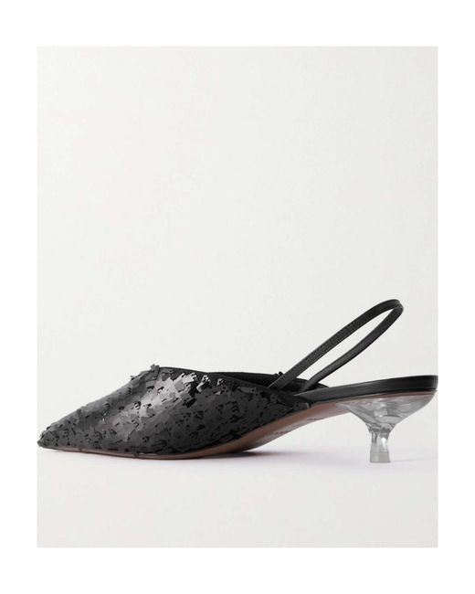 Neous Black Irena Slack-Heeled Heels