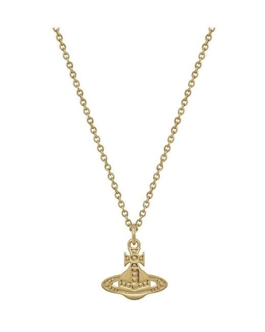 Vivienne Westwood Metallic Orb Pendant Necklace