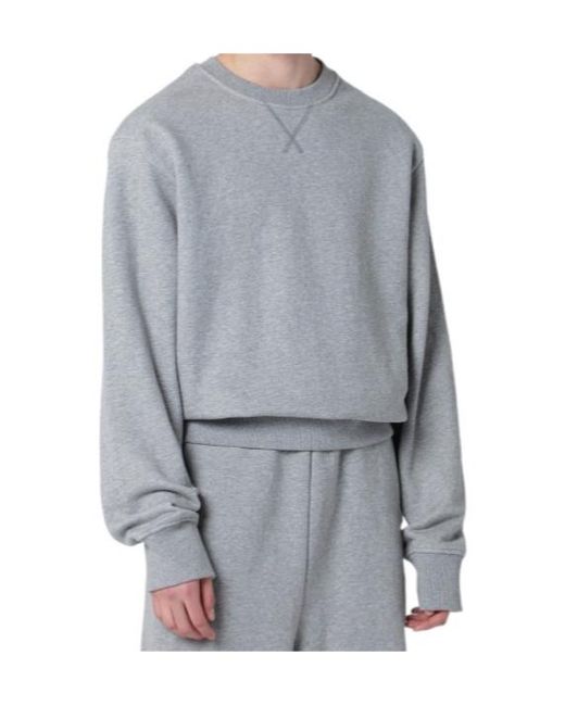 Entire studios Gray Crew Neck Sweatshirt for men