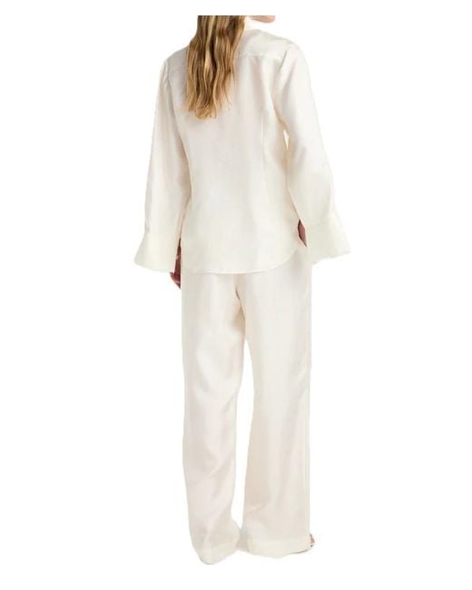 Rohe White Collared Shirt